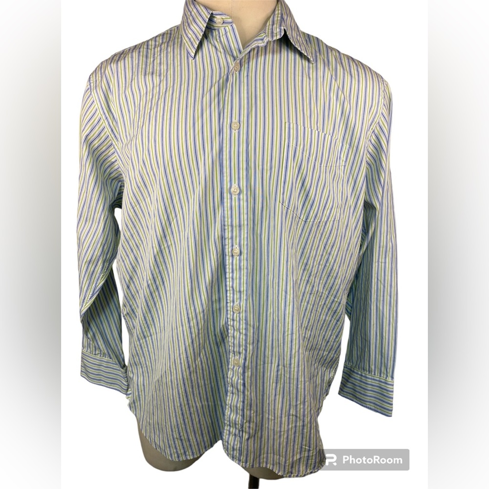 J. Crew Long Sleeve Button Up Dress Shirt Men’s XL 17-17 1/2